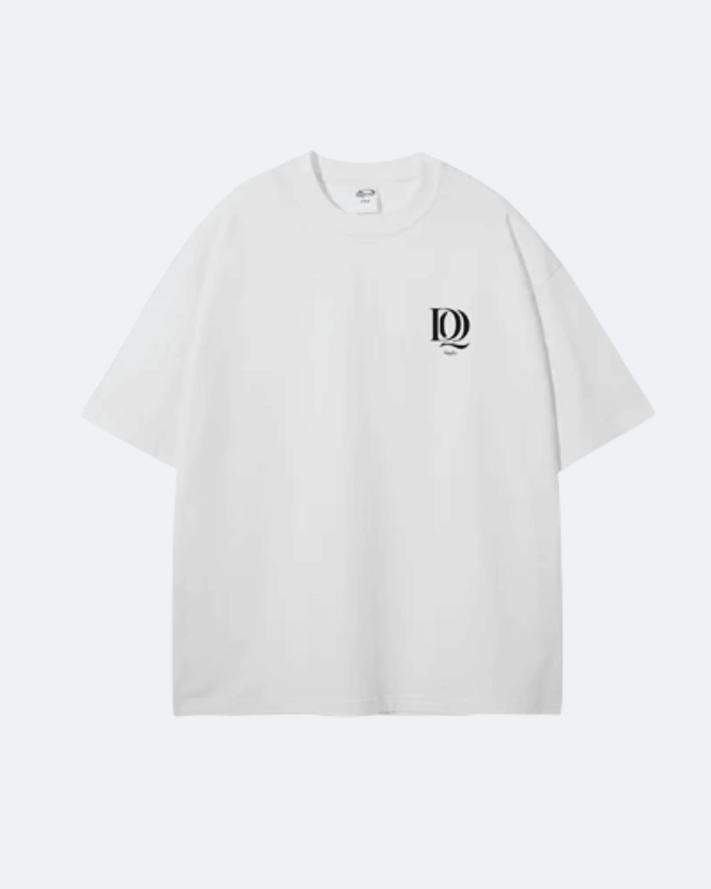 White Moon Tide T-Shirt with a black logo on a white background