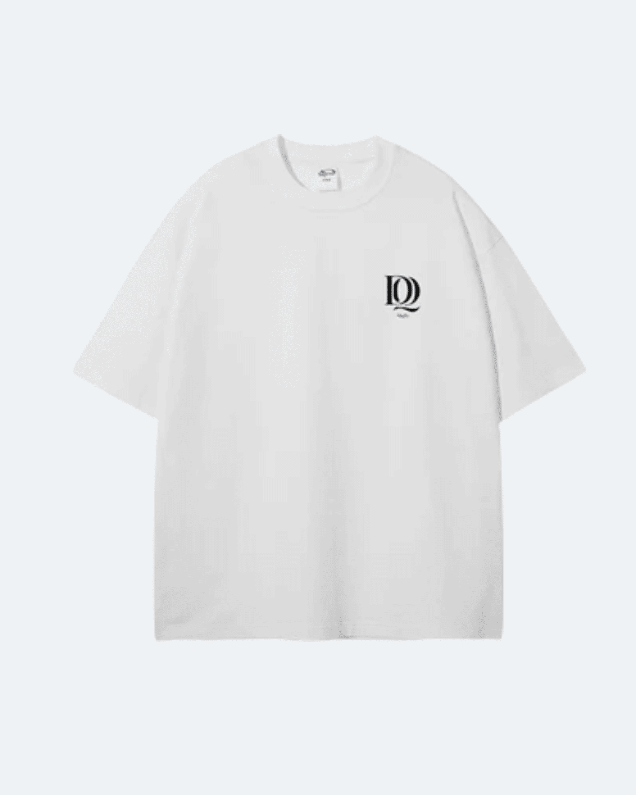 White Moon Tide T-Shirt with a black logo on a white background