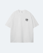 White Oman Edition T-Shirt with a black logo on a white background